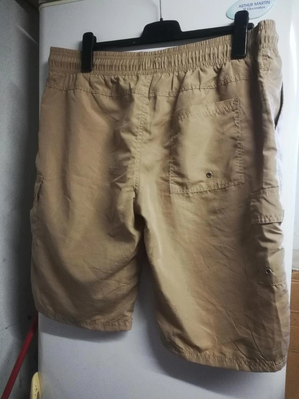 Bermudas (largo 60 cm) elástico Ecru/Sable etiqueta T.XL – photo 15